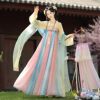 Yunxiu Tang-made chest-length improved dress