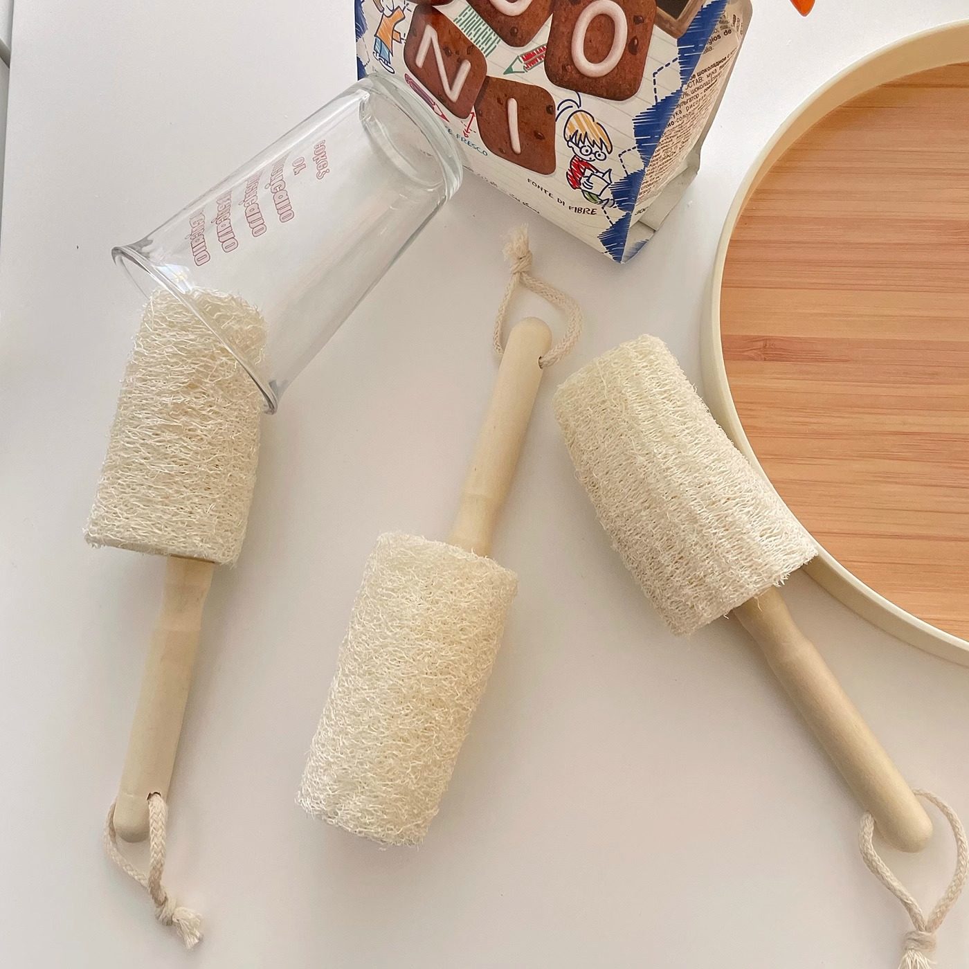 实木柄丝瓜络洗杯刷挂式长柄杯刷家用不沾油洗锅刷复古带柄洗碗刷,淘宝优惠券,粉丝福利购,淘宝优惠卷