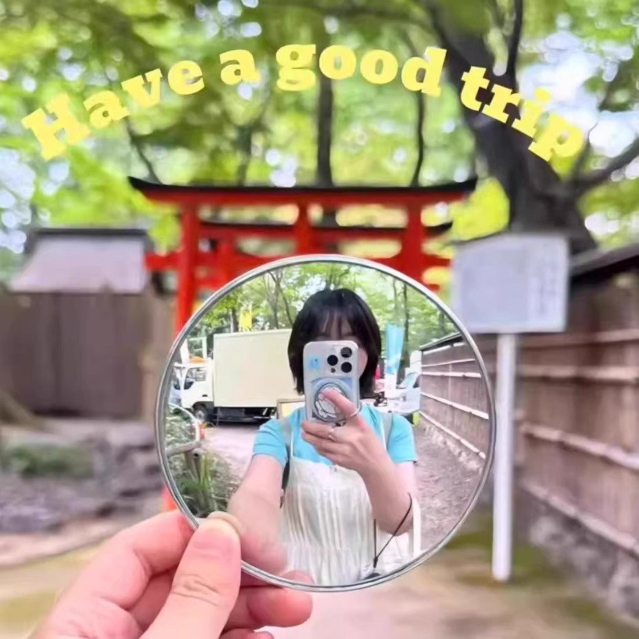 旅行拍照出片小圆镜拍照打卡凸面镜自己的吧唧演唱会广角拍摄,淘宝优惠券,粉丝福利购,淘宝优惠卷