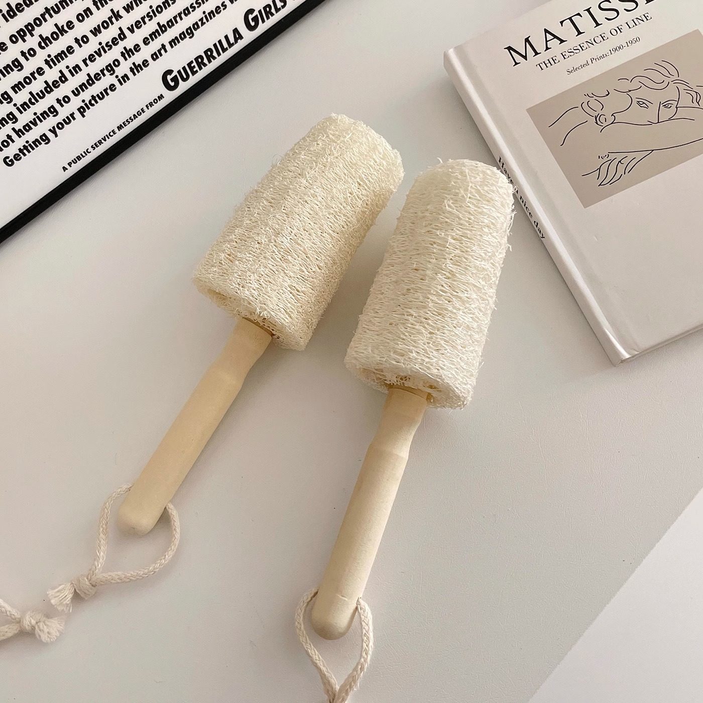 实木柄丝瓜络洗杯刷挂式长柄杯刷家用不沾油洗锅刷复古带柄洗碗刷,淘宝优惠券,粉丝福利购,淘宝优惠卷