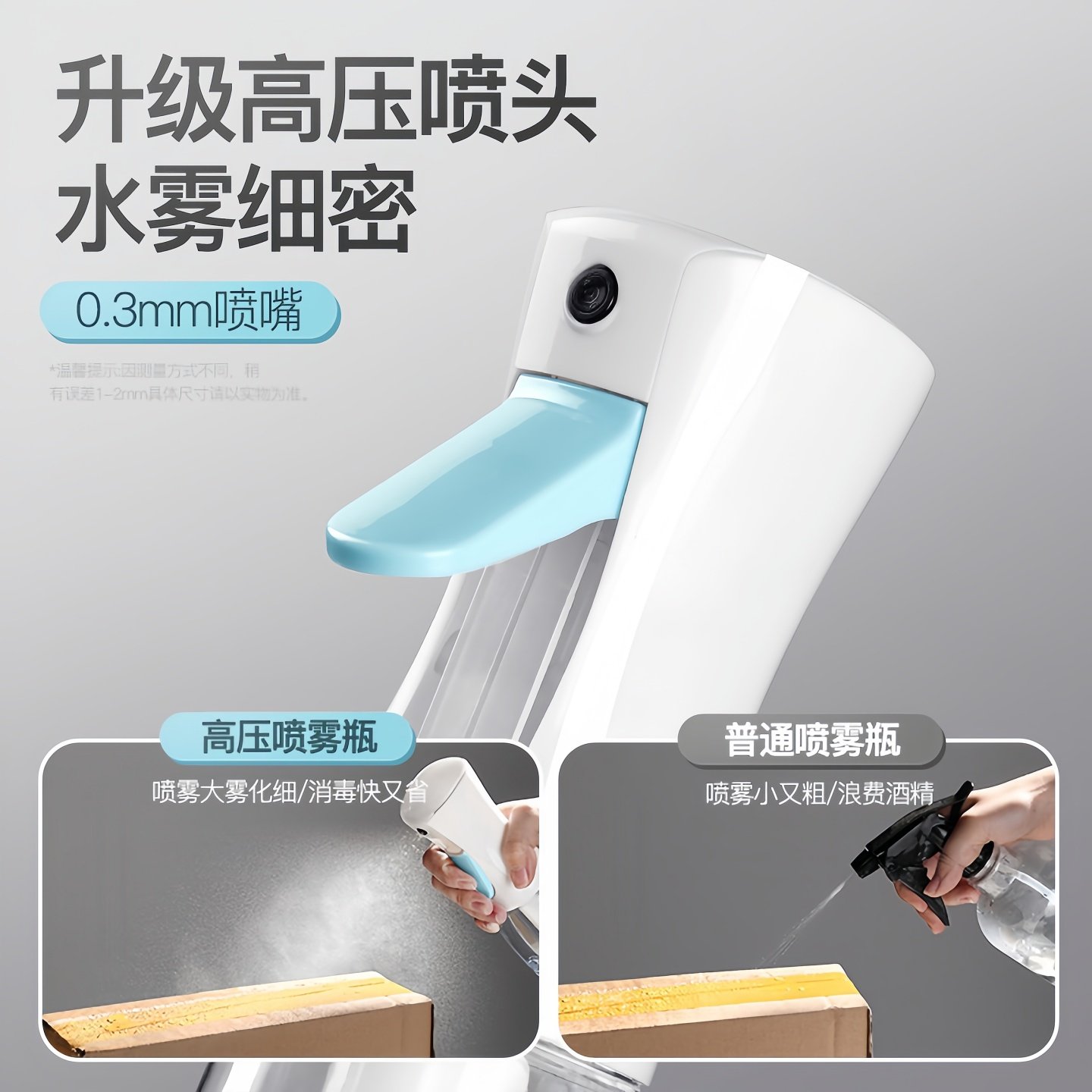 高压喷雾瓶消毒专用超细雾状化持续喷纳米喷壶小型便携喷雾器空瓶,淘宝优惠券,粉丝福利购,淘宝优惠卷