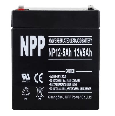 NPP耐普蓄电池NP12-7Ah电梯12V7AH5AH9AH12AH消防主机UPS电源门禁 - 图0
