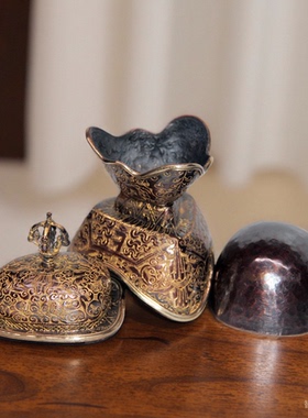 桌面摆件托巴碗法器尼泊尔工艺