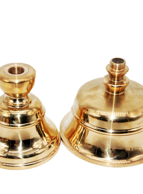 黄铜酥油灯加厚精19号两节灯座