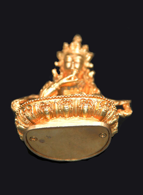 优质黄铜金刚萨埵佛像桌面摆件