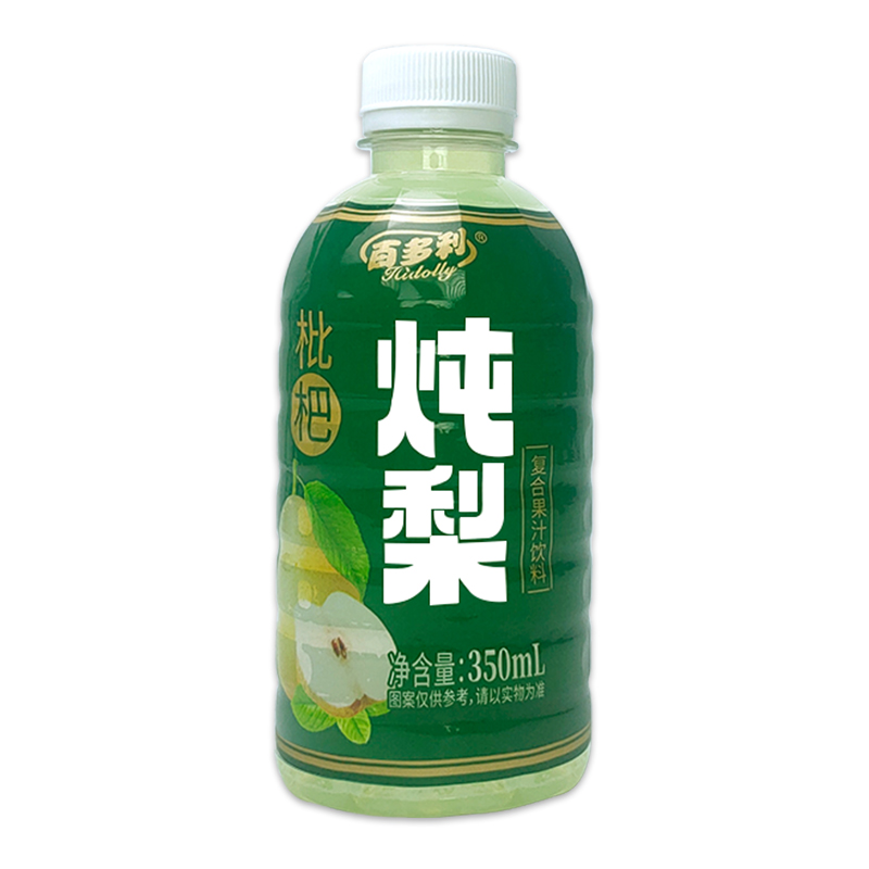 百多利枇杷炖梨350ml/12瓶即饮滋润饮料梨汁秋冬必备果汁饮品整箱-图3