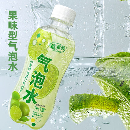 小青柠0脂0卡气泡水300ml*8瓶