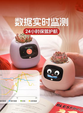 IVY智能花盆桌搭摆件送女友礼物