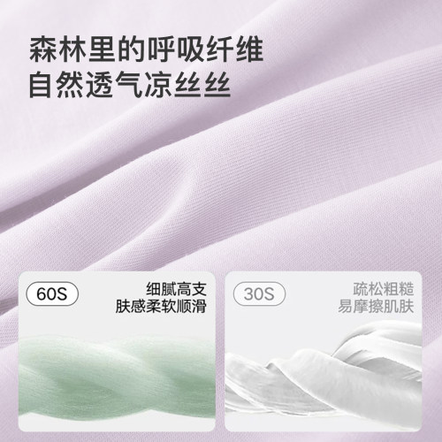 林卡内裤女士三角裤大码莱赛尔高腰新款加大加长底裆三角短裤裤衩 - 图1