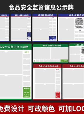 营业执照框卫生许可证公示牌餐饮食品安全信息公示栏三合一框定制