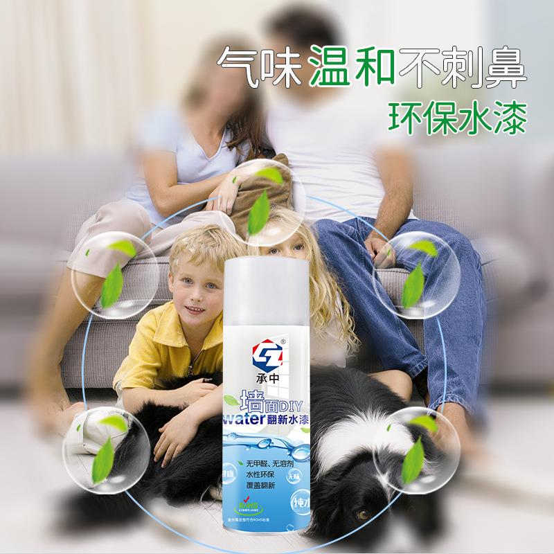 承中墙面修补翻新自喷修补漆 家用内墙污渍涂鸦个性创意水性涂料