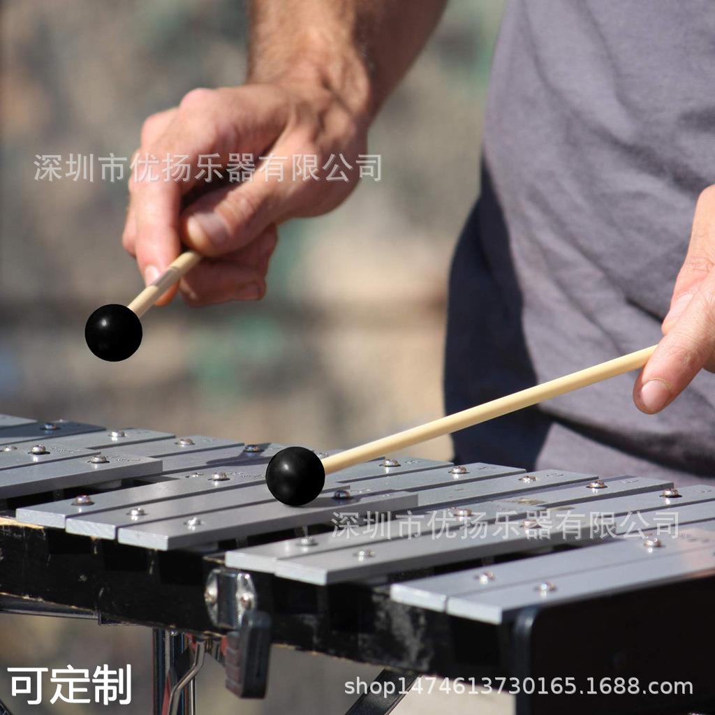 马林巴琴锤马林巴锤马林巴槌精制鼓棒一对鼓锤枫木材质音乐乐器-图0