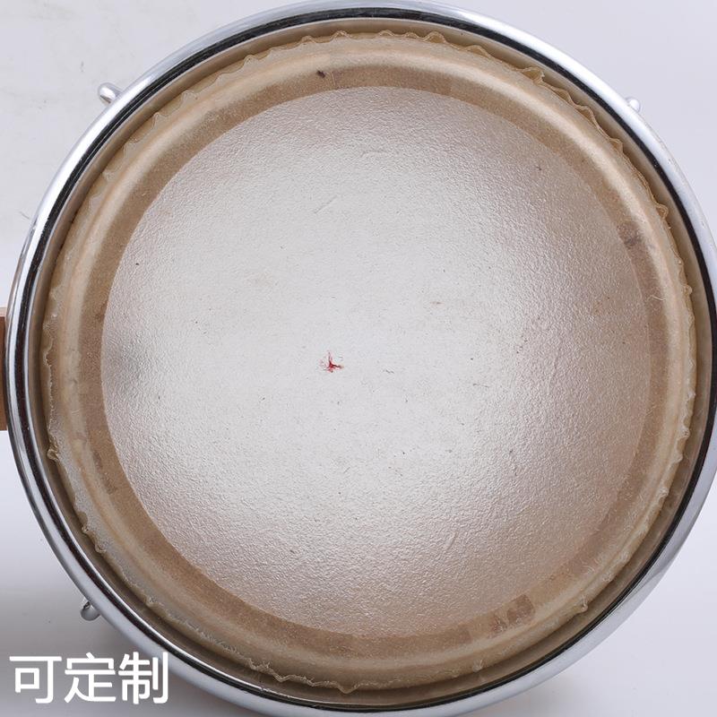 7.5+8.5寸邦戈手鼓打击乐器品质电镀圈耳邦戈鼓现货供应 可加logo - 图1