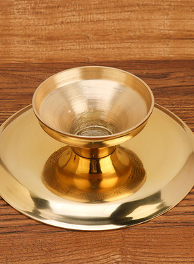 果盘福字果盘家用供奉佛堂水果盘工艺品摆件定制