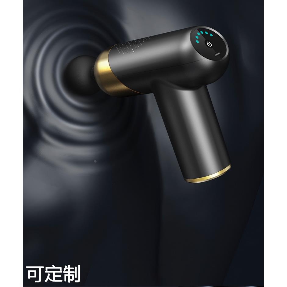 筋膜枪按键款筋膜枪液晶款按摩枪肌肉放松器MASSAGE FASCIA GUN-图0