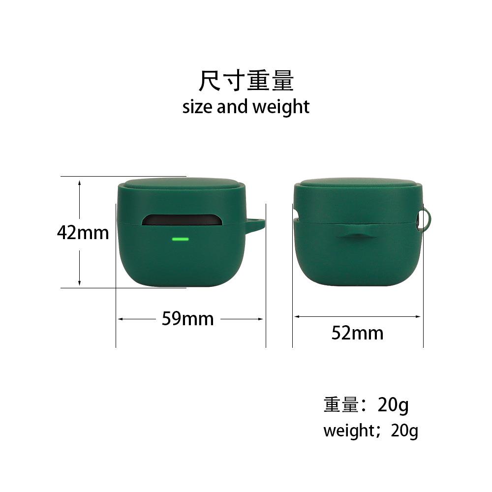 适用于铁三角 ATH SQ1TW2蓝牙耳机保护套软硅胶充电仓收纳壳现货-图2