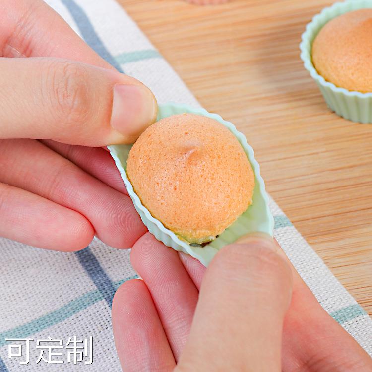 厂家产销铂金硅胶迷你马芬杯硅胶蛋糕杯硅胶烘培模具