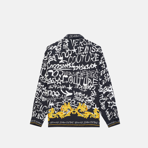 【季末优惠】VERSACE JEANS COUTURE 男士衬衫 - 图0