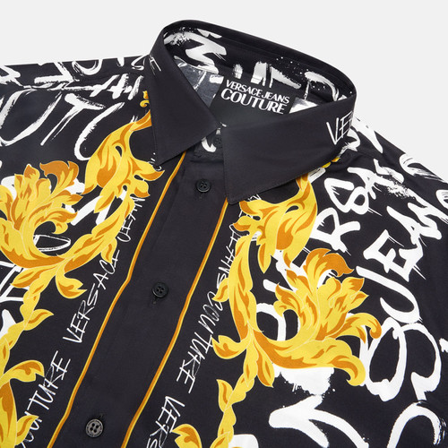 【季末优惠】VERSACE JEANS COUTURE 男士衬衫 - 图1