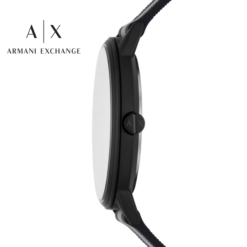 Armani阿玛尼官方正品腕表男士运动休闲时尚皮质表带石英表AX7122