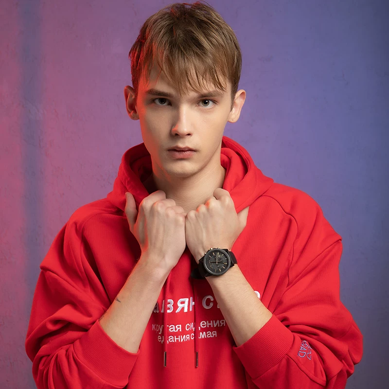 Armani, мужские часы, кварцевые в подарочной коробке, европейский стиль