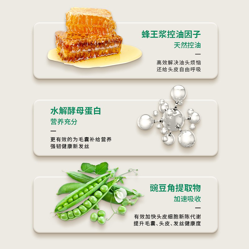橙蔻控油蓬松洗发水护发素强效控油持久蓬松洗发露洗头膏官方正品