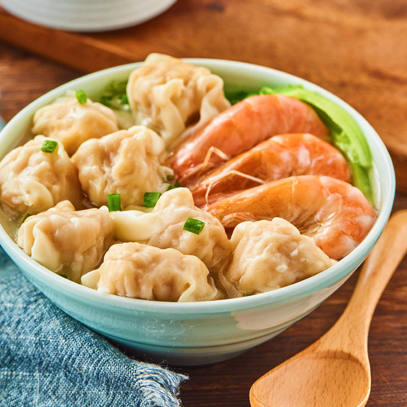 【一旬一味】鲜虾夜宵手工云吞早餐小馄饨方便速食水饺子虾 2袋,淘宝优惠券,粉丝福利购,淘宝优惠卷