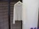 ເສື້ອຜ້າແຟຊັ່ນຍີ່ປຸ່ນ lace mesh top bottoming shirt for women