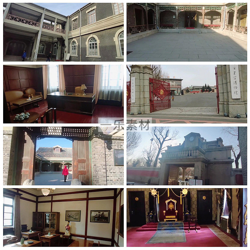 吉林长春市伪满皇宫博物院导游讲解视频旅游览攻略自媒体剪辑素材