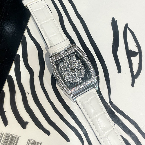 扑克女神手表女轻奢小众女表机械2025新款机械表女款女士五芒星表 - 图2