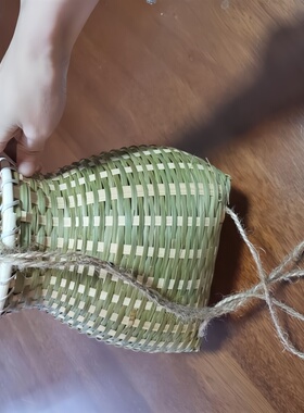 竹编鱼篓采茶篓竹篓儿童小