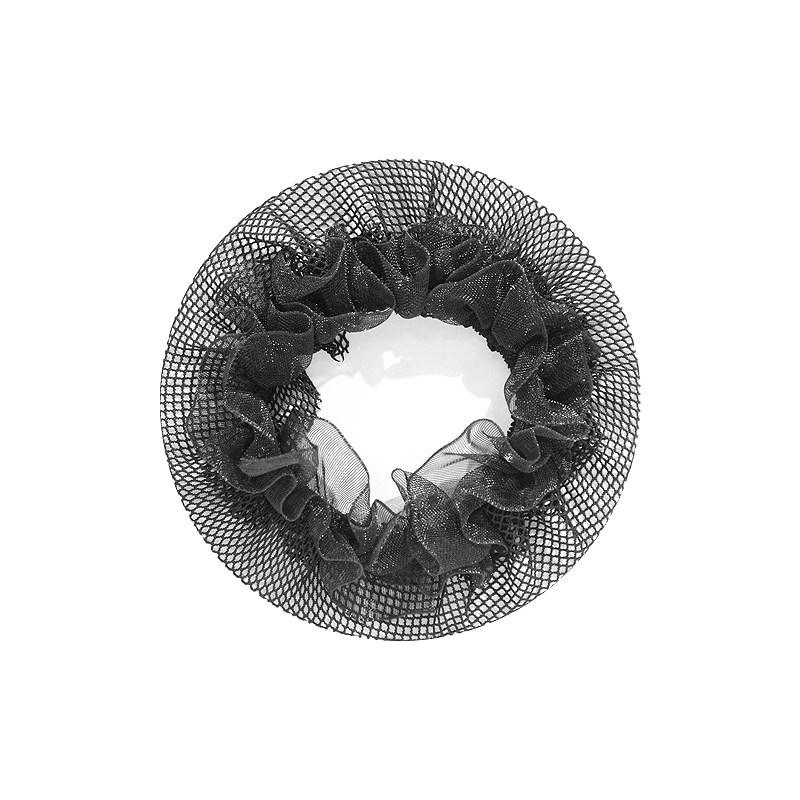 T发网C1pq808-黑色花边盘发网兜丸子头发圈发饰舞蹈生盘发用头饰,淘宝优惠券,粉丝福利购,淘宝优惠卷