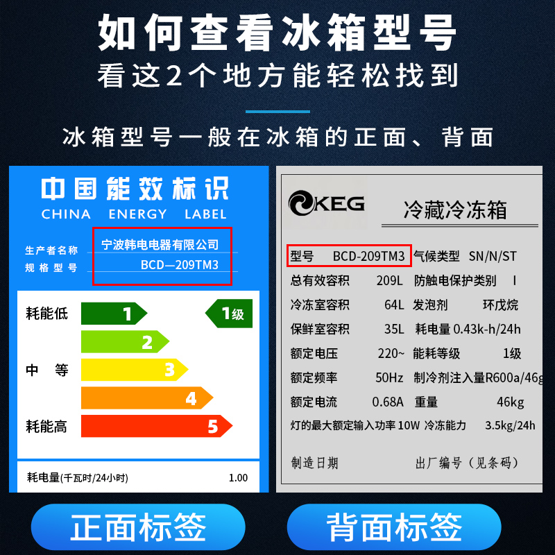 容声冰箱门密封条胶条磁条磁性门封条冰柜密封圈通用边条原厂配件 - 图3