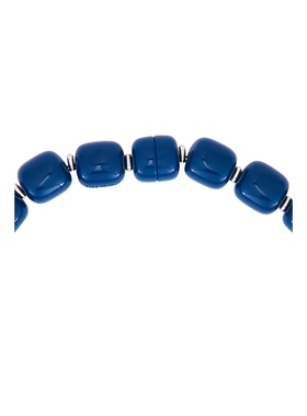 Julietta AMORE 垂褶项链 蓝色REVOLVE小众新款