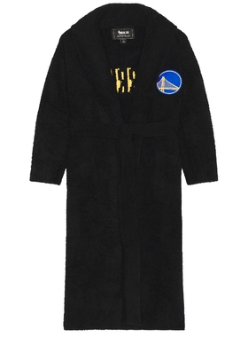 Barefoot Dreams GS WARRIORS  长袍  黑色 秋冬新品REVOLVE