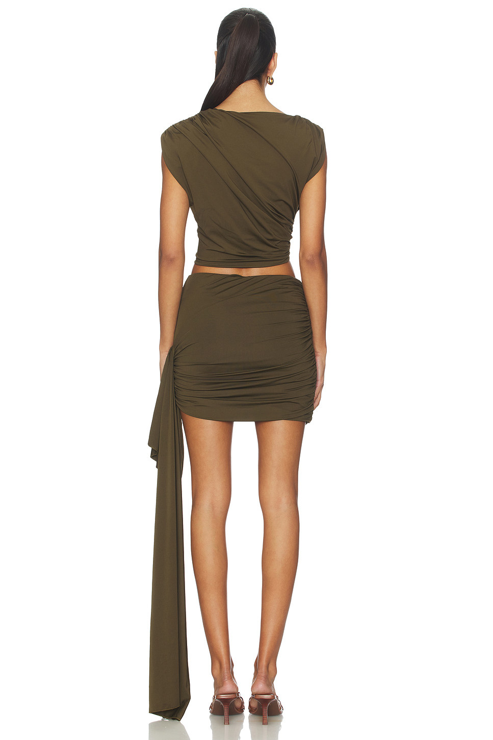 superdown 半身裙套装 橄榄色revolve小众新款,淘宝优惠券,粉丝福利购,淘宝优惠卷