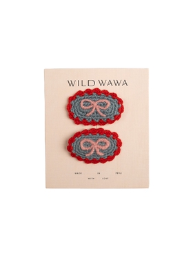 Wild Wawa 发卡套装  牛仔裤——浅色 秋冬新品REVOLVE