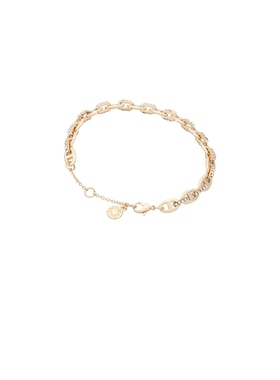 BaubleBar Thalia Pave Bracelet 金属金色REVOLVE小众新款