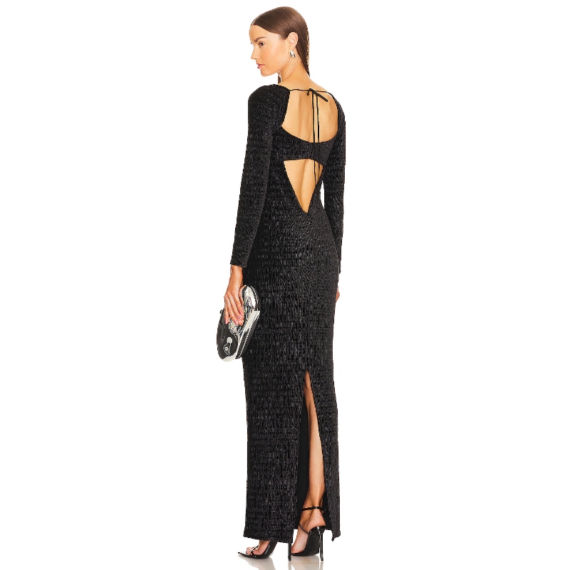 Michael Costello LORETTA 长裙revolve时尚小众新款