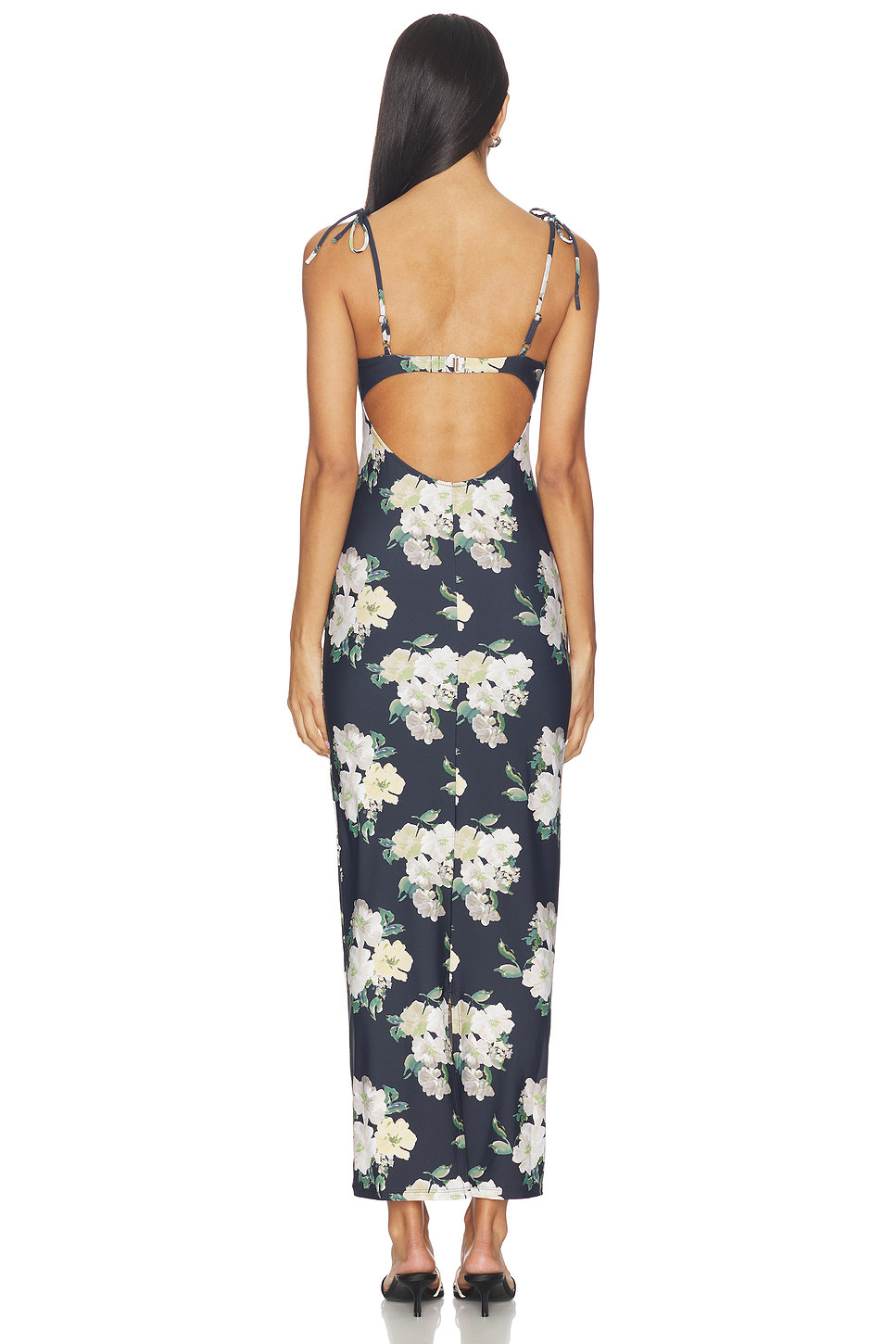 Montce 长款吊带连衣裙 黑色revolve小众新款,淘宝优惠券,粉丝福利购,淘宝优惠卷