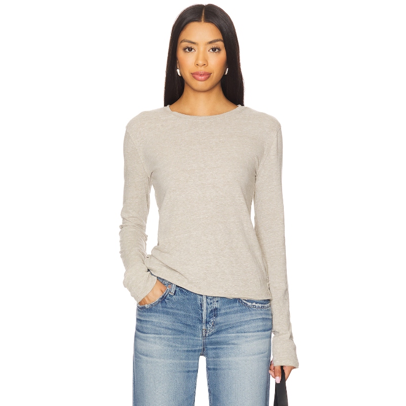 [冬季新品]Free People 长袖T恤圆领宽松舒适打底衫上衣REVOLVE - 图2