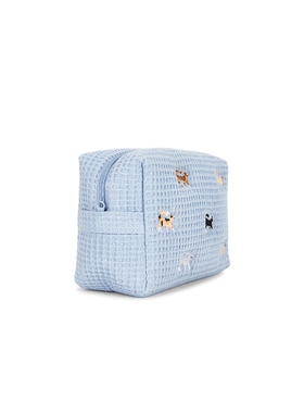 Abbode Cat Lover Waffle Pouch  蓝色 秋冬新品REVOLVE