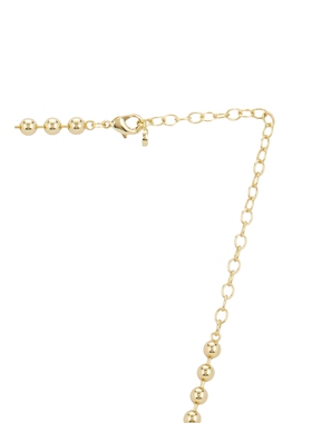Lili Claspe金色项链优雅风秋冬新品水滴吊坠REVOLVE
