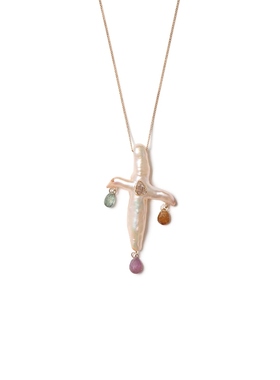 CHAN LUU 项链 白色REVOLVE小众新款