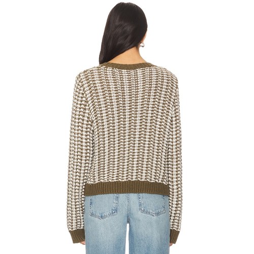 [冬季新品]Stitches & Stripes ELSI复古风格纹针织上衣 REVOLVE - 图1