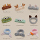 Autumn and winter face wash hairband for women 2024 new unisex hairband cartoon plush facial mask headband pressure hairpin