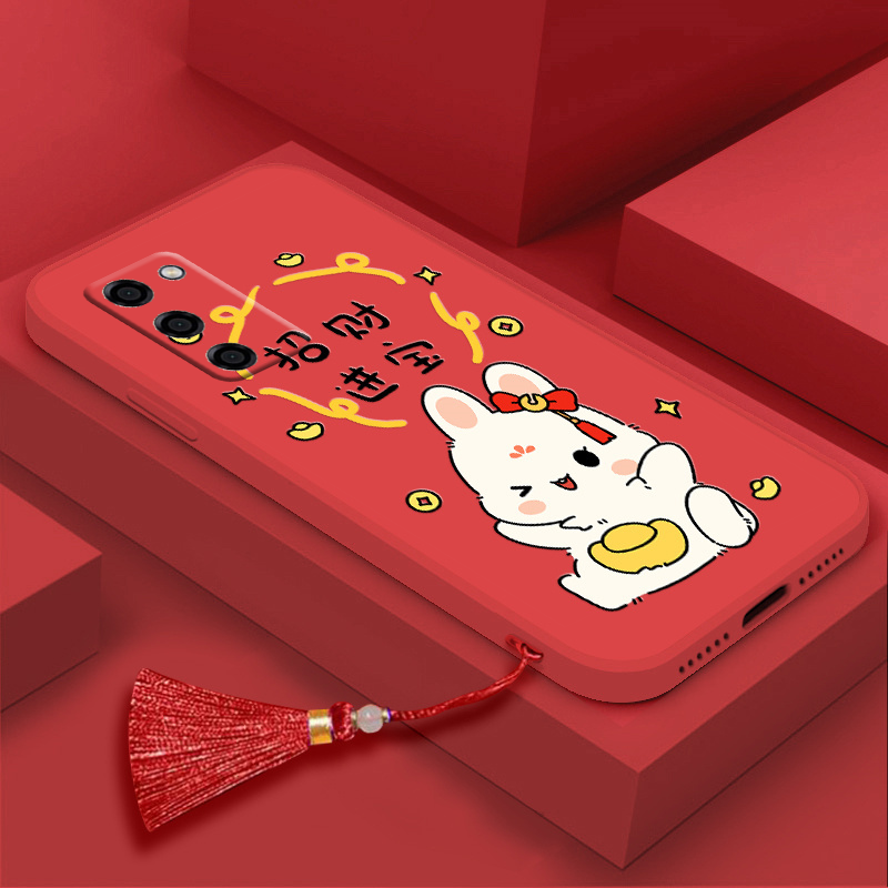 适用oppoa55手机壳a56新款a32兔年a53流苏a52挂绳a36挂件a35男a11女a11x情侣a9镜头全包a9x硅胶a8/a7x/a5套a3 - 图0