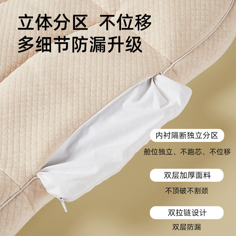 斯得福酒店专用荞麦决明子枕头可调节高度护颈椎助眠枕芯一对家用,淘宝优惠券,粉丝福利购,淘宝优惠卷