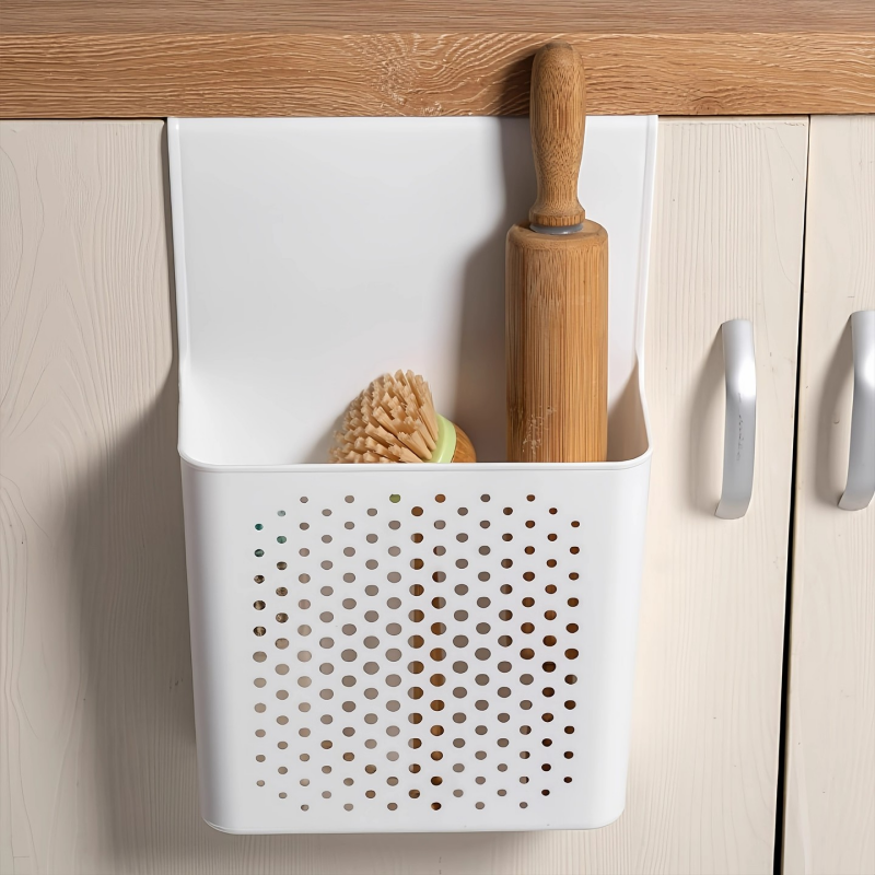 壁挂收纳盒厨房柜门内侧置物架挂钩保鲜膜橱柜门挂篮后神器收纳架,淘宝优惠券,粉丝福利购,淘宝优惠卷