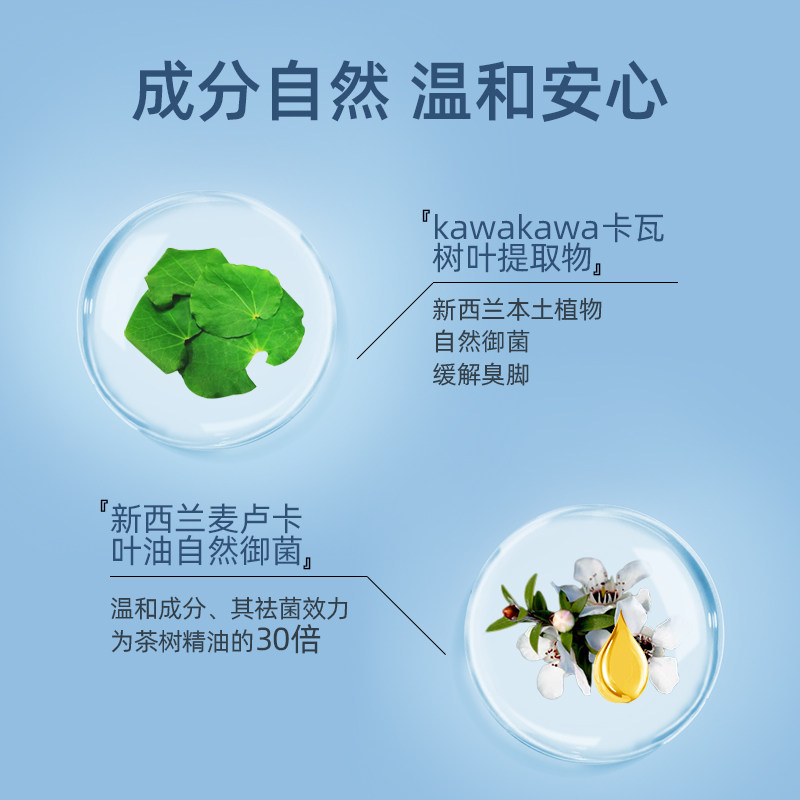 新西兰进口grans remedy运动脚臭男 GRANSREMEDY浴足剂